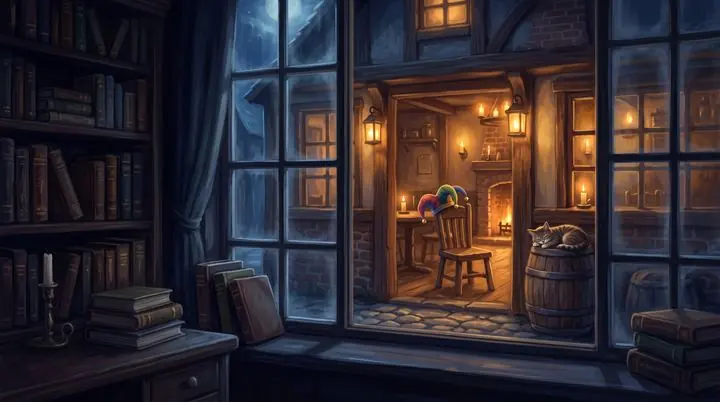Ilustrace k příběhu Muž, který zkazil Hadleyburg – 2. Devatenáct dopisů